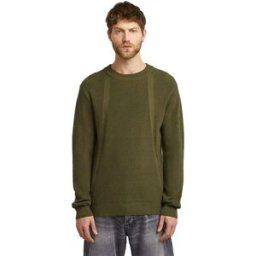 G-star Pull Structure Dark Olive M Homme