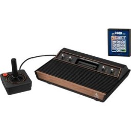 Keine Marke Console Rétro Atari 2600+ 10 Games Black One Size unisex