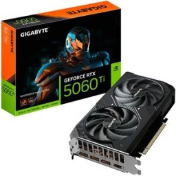 Gigabyte Carte Graphique Rtx 5060 Ti Windforce Max Oc 16gb Gddr7 Black One Size unisex