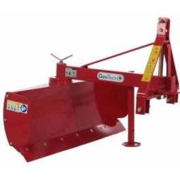 Niveleuse pour tracteur GeoTech DL120 à rotation lame 360° et Bras orientable