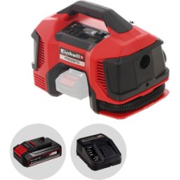 Einhell PRESSITO TE-AC 18/11 LiAC - Compresseur d'air à batterie compact portatif - 2.5 Ah 18V