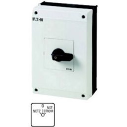 Eaton T5B-4-8902/I4 Commutateur à cames 63 A 2 x 60 ° gris, noir 1 pc(s)