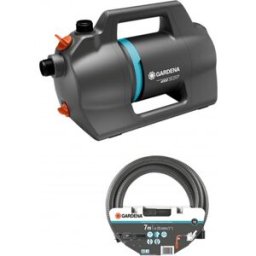 Gardena Silent 4100 Kit Pompe d'arrosage de surface + tuyau d’aspiration (4100 l/h)9052-20