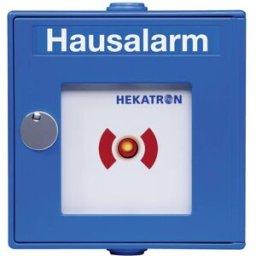 Hekatron FH.Genius Poussoir manuel sans fil à pile(s), sur secteur (l x H x P) 130 x 130 x 32 mm