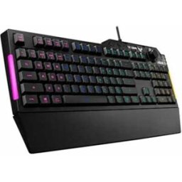 Asus Clavier Gaming Tuf K1 Rgb Black Spanish QWERTY unisex