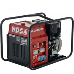 MOSA GE 12000 HZDT - Groupe électrogène diesel 9.6 KW - Continu 8.8 kW Triphasé - Moteur Hatz 1D90