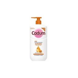 Cadum Crème Lavante Surgras Miel de Fleurs Peaux Sèches à Très Sèches 1 L - Flacon-Pompe 750 ml