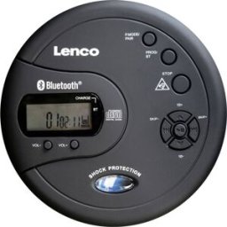 Lecteur CD portable Lenco CD-300BK