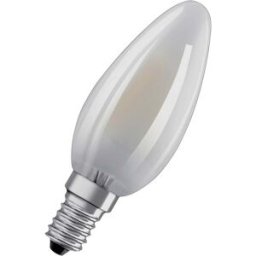 OSRAM HOMELIGHTING 4058075434486 LED CEE E (A - G) E14 forme de flamme 5.9 W = 60 W blanc chaud (Ø x L) 35 mm x 97 mm 1 pc(s)