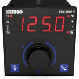 Emko ESM-9945-N.2.20.0.1/01.01/1.0.0.0 2 points, P, PI, PD, PID Régulateur de température Pt100, J, K, R, S -200 à 1700 °C Relais 7 A, Relais 5 A (L x l x H)