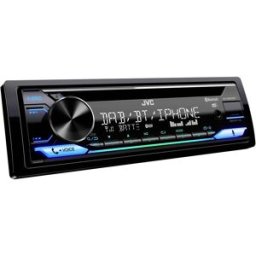 JVC KD-DB922BT Autoradio tuner DAB+, port pour commande au volant, kit mains libres bluetooth