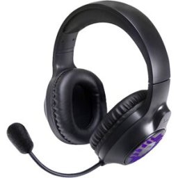 SpeedLink TYRON Micro-casque supra-auriculaire filaire Stereo noir, RVB micro-casque, volume réglable, mise en sourdine du microphone Gaming