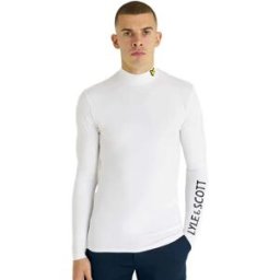 Lyle & Scott Sous-vêtement à Manches Longues White 2XL Homme