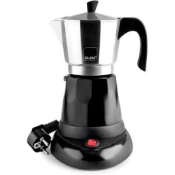Ibili Machine à Café Expresso électrique 6 Tasses Black One Size unisex