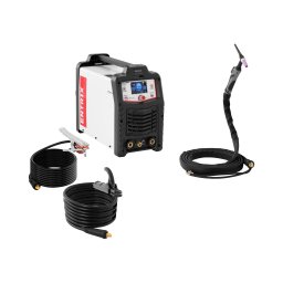 Poste à souder TIG CA/CC - 200 A - Facteur de marche 40% - LCD - numérique - Pulse