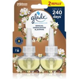 GLADE Sensual Sandalwood & Jasmine recharge de diffuseur électrique duo 2x20 ml