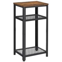 VASAGLE Table d'appoint grille