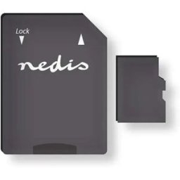 Nedis Carte Mémoire Avec Adaptateur Micro Sdxc Black One Size unisex