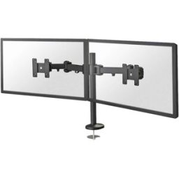 Support de table pour écran Neomounts FPMA-D960DG 25,4 cm (10) - 68,6 cm (27) réglable en hauteur, inclinable, mobile, rotatif, extensible noir