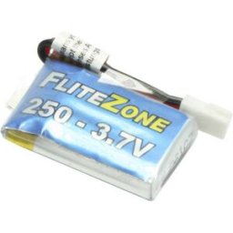 Pack de batterie (LiPo) 3.7 V 250 mAh FliteZone C6107 20 C Softcase mini