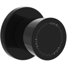 Kit de finition liquide VitrA A4279339, vanne d'arrêt dissimulée, noir brillant