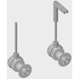 Kit de montage VitrA 316567YP1TE pour 7042, pour toilettes suspendues