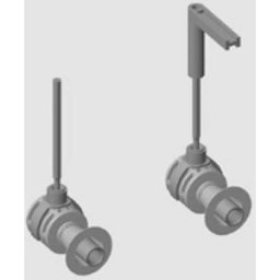 Kit de montage VitrA 316565YP1TE pour WC suspendus, références 5174, 5675, 5676 et 7672