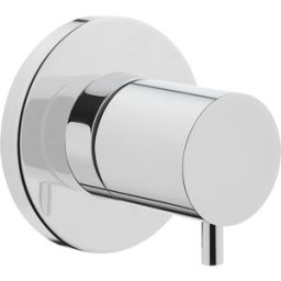 Kit de finition VitrA Origin A41458 chromé, robinet d'arrêt encastré, 80 x 80 mm