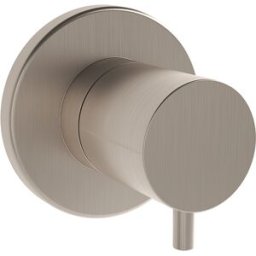 Kit de finition VitrA Origin A4145834 Nickel brossé, robinet d'arrêt encastré, 80 x 80 mm