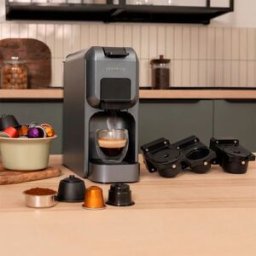 Cecotec Machine à Café à Capsules Freestyle Compact Black One Size unisex