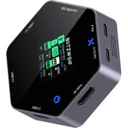 Blitzwolf Hub 8 En 1 Bw-th16 Usb Lcd Écran Intelligent 100w Grey One Size unisex