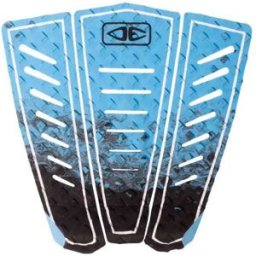 Ocean & Earth Pad De Traction Kanoa Igarashi Signature Tail 3 Unités White / Blue One Size unisex