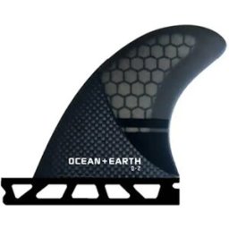 Ocean & Earth Dérive Q2 Control Quad 2 Rear Single Tab Black S unisex