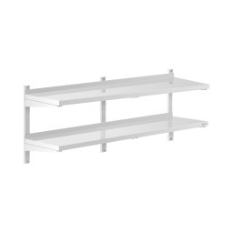 Étagère murale - 2 tablettes - 40 x 150 cm