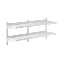 Étagère murale - 2 tablettes - 40 x 140 cm