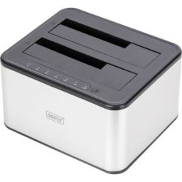 Digitus DA-71540-2 USB-A, USB, USB 3.0 SATA, SATA 6 Gb/s, SATA I, SATA II, SATA III Station de copiage pour disque dur 2.5 pouces, 3.5 pouces avec fonction