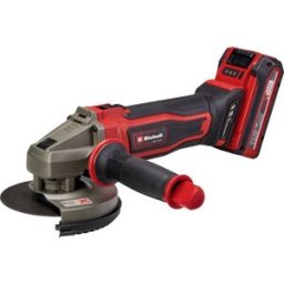 Meuleuse dangle sans fil Einhell TE-AG 18/125-2 Li (1x4,0 Ah) 4431190 125 mm + batterie, + chargeur 18 V 4 Ah