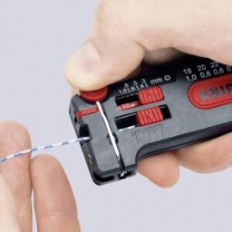 Mini-Dénudeur 100mm, Ø0,12-0,4 Knipex 12 80 040