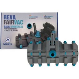 EASYSELECT Tête de Balai Reva Fairvac Mareva – Universel pour Piscine Béton, Liner, Hors-sol ou Enterrée
