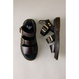 Sandales en cuir Dr Martens Gryphon Quad par Dr. Martens en Brown taille: D chez Anthropologie