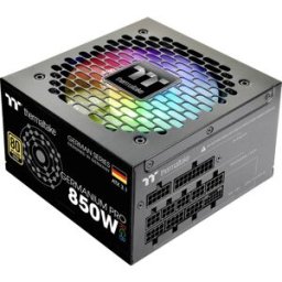 THERMALTAKE - AC/DC-Einbaunetzteil ATX 80PLUS Gold - PC-/Server Netzteil - ATX Alimentation encastrable CA/CC 850 W ATX 80PLUS® Gold