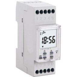Wallair 1IO7281 Minuterie numérique programme hebdomadaire 3500 W IP20 réserve de marche