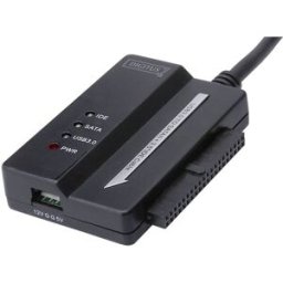 disque dur Adaptateur [1x USB 3.0 mâle type A - 1x SATA femelle 7+15 pôles, IDE femelle 40 pôles, IDE femelle 44 pôles] DIGITUS - USB 3.0 IDE &