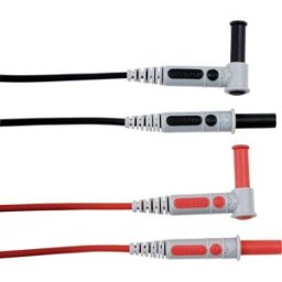 Chauvin Arnoux Set de cordons de mesure fiche de sécurité 4 mm prise de sécurité 4 mm 1.5 m rouge, noir 1 set