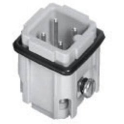 Insert mâle Nombre total de pôles 3 + PE Amphenol C146 10A003 002 4-1 Heavy/mate® C146 1 pc(s)