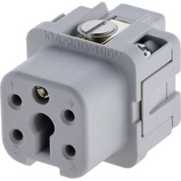 Insert femelle Nombre total de pôles 4 + PE Amphenol C146 10B004 002 4-1 Heavy/mate® C146 1 pc(s)
