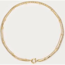 Collier triple Midnight avec strass My Jewellery Doré One size femme
