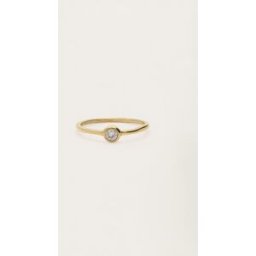 Bague minimaliste basique avec strass ronds My Jewellery Doré 17 femme