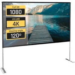 Iggual Monitos Écran De Projection 100´´ 221x124 Cm White One Size unisex