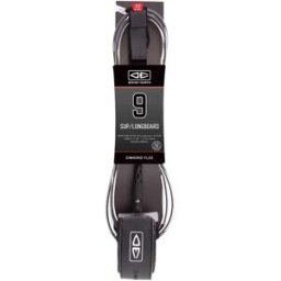 Ocean & Earth Leash De Surf Sup/longboard Regular Diamond Flex Black 10´0´´ unisex